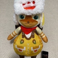 モンスターハンターワイルズ　オトモアイルーぬいぐるみ