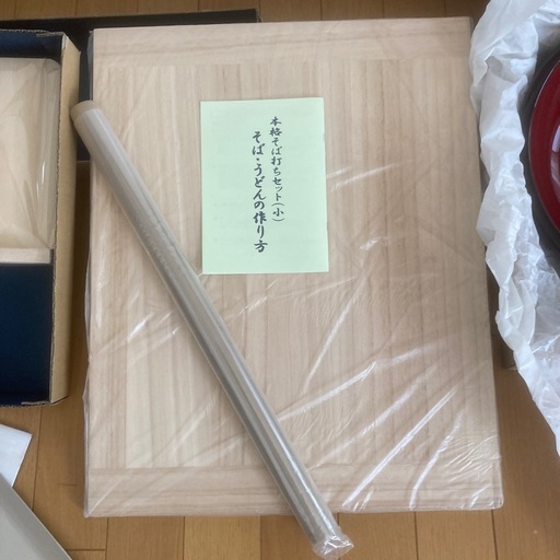 新品未使用品】蕎麦打ちセット