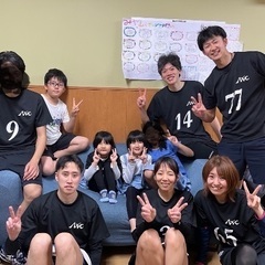 男女混合バレーボール