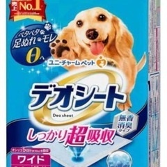 ペット用品 犬 ユニチャーム デオシート ワイド 36枚入り3パック