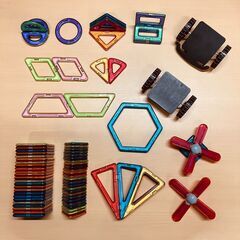 マグネットブロック82個セットの画像