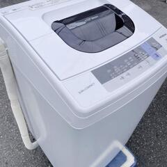 🌈HITACHI🌟5キロ🌟洗濯機‼️美品‼️風脱水‼️当日配送🚚長期保証‼️の画像