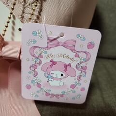新品 サンリオ マイメロディ ミニバニティポーチ ガーリー マイメロディの画像
