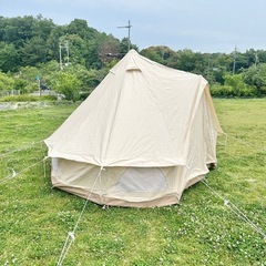 ワンポール テント 3〜5人 TC ベルテント