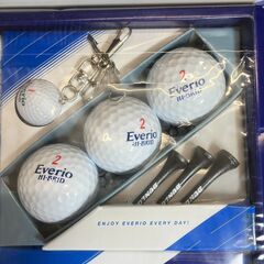 Everio HI-BRID ゴルフボール・タオル等入りギフトボックスの画像