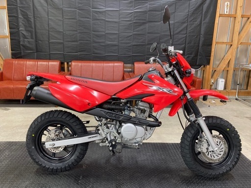 ホンダ XR50モタード 前後タイヤ、チェーン新品