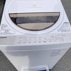 🌈東芝🍓6キロ洗濯機‼️状態良し‼️当日配送🚚長期保証🍓の画像