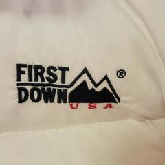 FIRST DOWN ダウンジャケット リバーシブルの画像