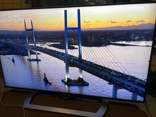 シャープ 45V型 4K 液晶テレビ AQUOS LC-45US40 動画アプリ
