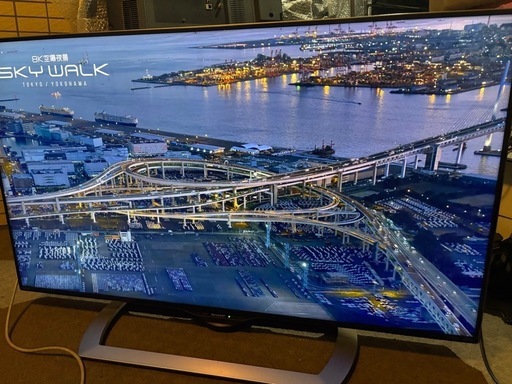 シャープ 45V型 4K 液晶テレビ AQUOS LC-45US40 動画アプリ