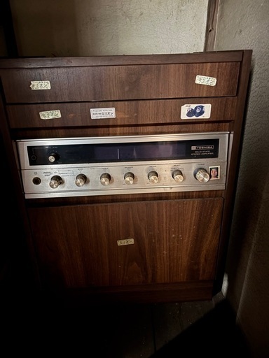 TOSHIBA ビンテージアンプスピーカー