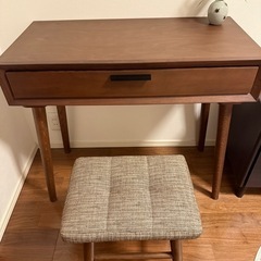 【美品】ニトリドレッサー（デスク、チェアセット）