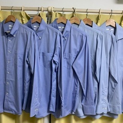 【美品】ユニクロ　スーパーノンアイロンワイシャツ6着セット
