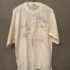 メンズプルオーバーシャツ