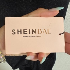 【新品未使用】SHEIN ブラックキャミワンピース XSの画像