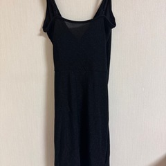 【新品未使用】SHEIN ブラックキャミワンピース XSの画像