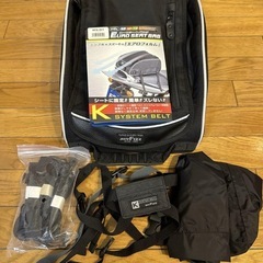 【美品】TANAX motofizz　シートバッグ　Kシステムベ...