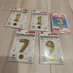 【新品】ナンバーバルーン