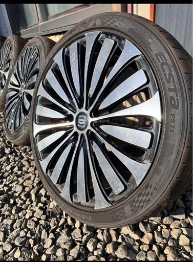 5穴 D.A.D ギャルソン グレイブ アルミホイール 18インチ 4本セット