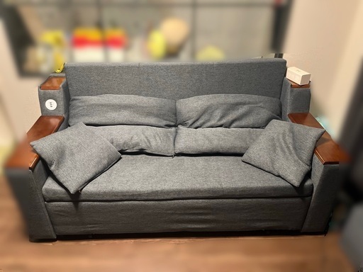 ソファ ソファベッド 収納付き 幅180cm