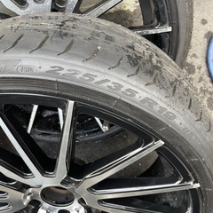 BMW Z4 19インチタイヤホイールの画像