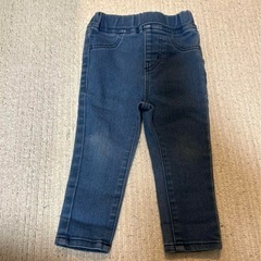 ベビー服_ボトム_スパッツ_デニム_80