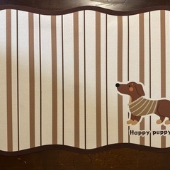 新品未使用！かわいい犬柄のマット｜59×39cm