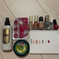 中古品　CHANELネイル,Dianeヘアオイル等