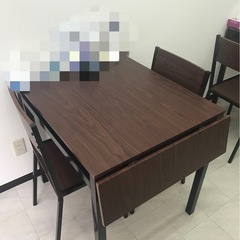 中古ダイニングテーブルのみ拡張できない70cmx80cm椅子なし