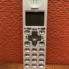 SANYOの電話の子機のみの画像