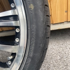 ボクシー、ノア、エスクァイヤ 18インチ ホイールセット 4本215/40R18の画像