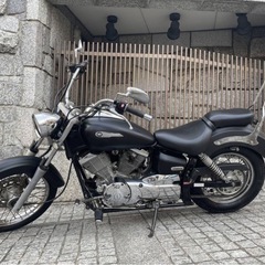 YAMAHA ヤマハ ドラッグスター250 実動（始動動画有）アメリカン 1円スタート フリスコ チョッパーバルカンスティードの画像