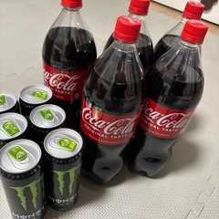 モンスターエナジー6本とコーラ1.5リットル5本