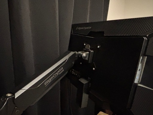 【Giga Crysta アーム付き】ゲーミングモニター　専用アーマ付き　27インチ　144hz 0.6ms　27　ゲーム　ゲーミング　モニター　PS5　ギガクリスタ　ex-LDGC271htb