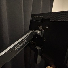 【Giga Crysta アーム付き】ゲーミングモニター　専用アーマ付き　27インチ　144hz 0.6ms　27　ゲーム　ゲーミング　モニター　PS5　ギガクリスタ　ex-LDGC271htbの画像