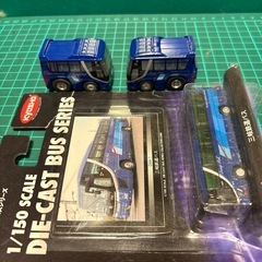 三岐鉄道バス 京商1/50ダイキャストバスシリーズ チョロQ×2台の画像