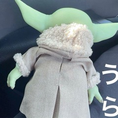 グローグー　ベビーヨーダ　スターウォーズ　ソフトフィギュア　ディズニーの画像