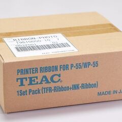 TEAC P-55プリンター用カラーインクリボン　新品未開封