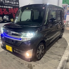 26年　タントカスタム RS ターボ　最上級　ケンウッドナビ　両...