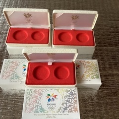 NAGANOオリンピックのメダルケースのみの画像