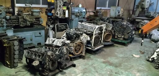 Mベンツ107,129,230リビルトエンジン製作専門販売ー専門工場.内燃機業務常設