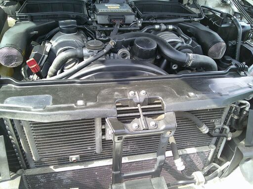 Mベンツ-215,B-turbo-エンジンメンテナンス開始.他ターボエンジン