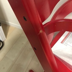 ストッケ　子供椅子　食事　　の画像