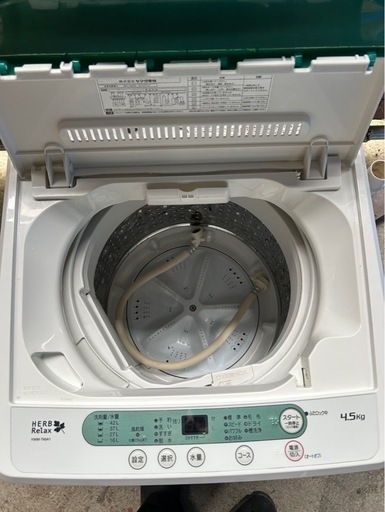 ‼️今だけ配送料込み‼️  ヤマダ　洗濯機　4.5kg  YWM-T45A1 17年製