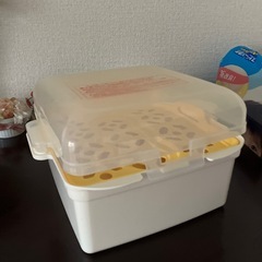 ピジョン　哺乳瓶消毒最大3本　電子レンジ加熱用