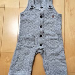 GAP　キルトオーバーオール　70