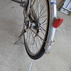 自転車 26インチ ３段変速、自動点灯ライト 0524の画像
