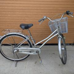 自転車 26インチ ３段変速、自動点灯ライト 0524の画像