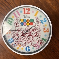 ディズニー ツムツム 掛け時計