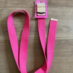 ベルト　ピンク